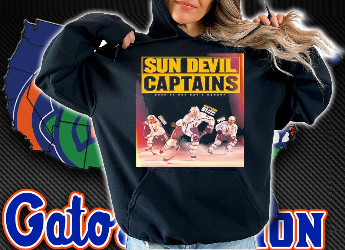 Sun Devil Captains 2022-2023 Of Sun Devil Hockey Shirt t-shirt