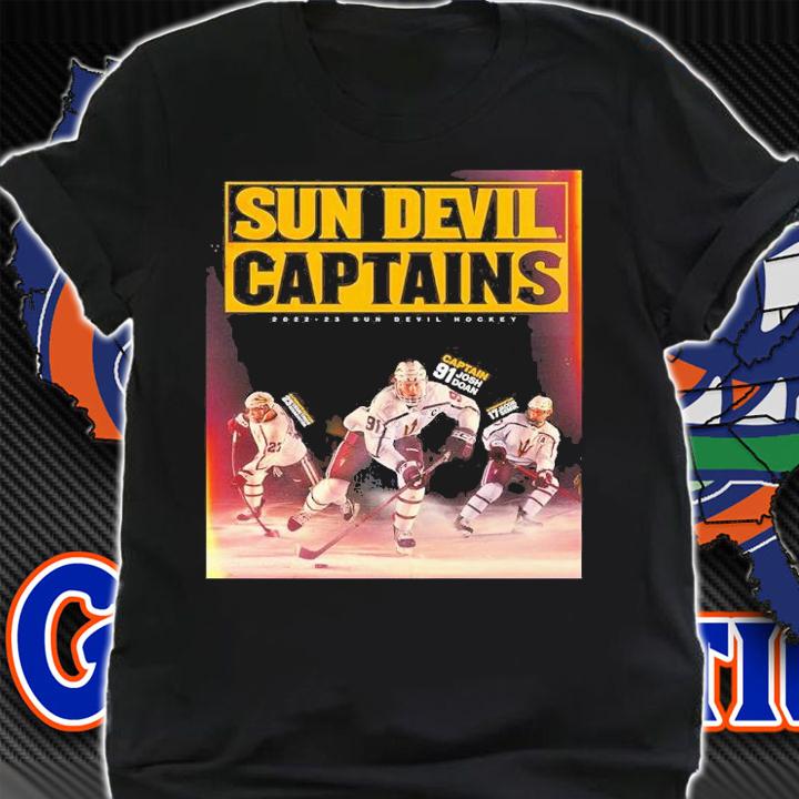Sun Devil Captains 2022-2023 Of Sun Devil Hockey Shirt t-shirt