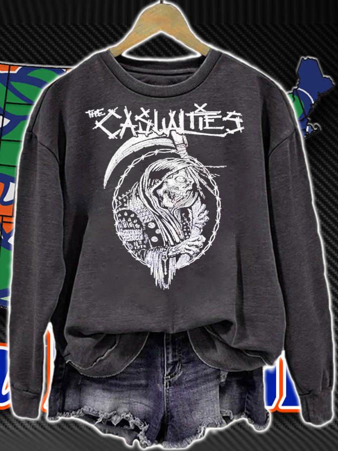 The Casualties Crust Reaper shirt t-shirt