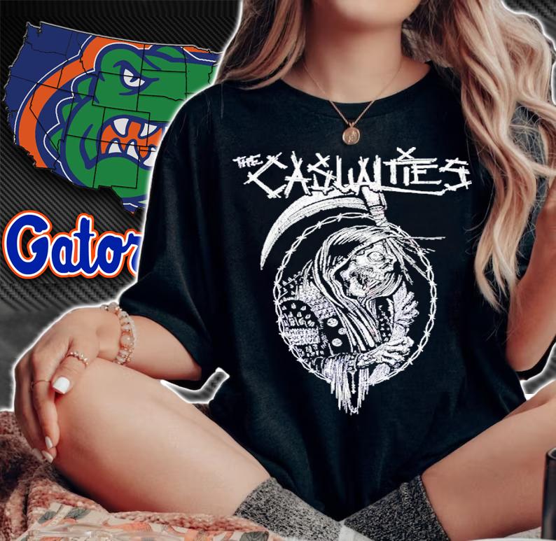 The Casualties Crust Reaper shirt t-shirt