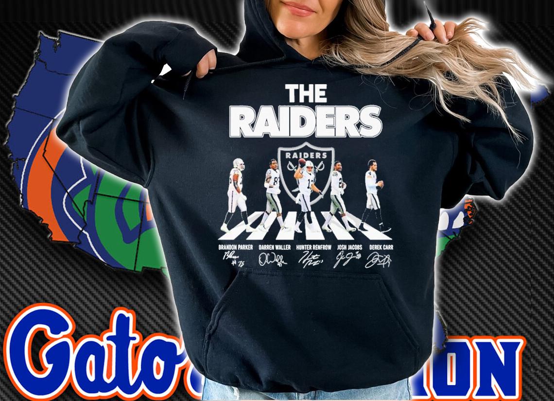 The Raiders Abbey Road Signatures Shirt t-shirt