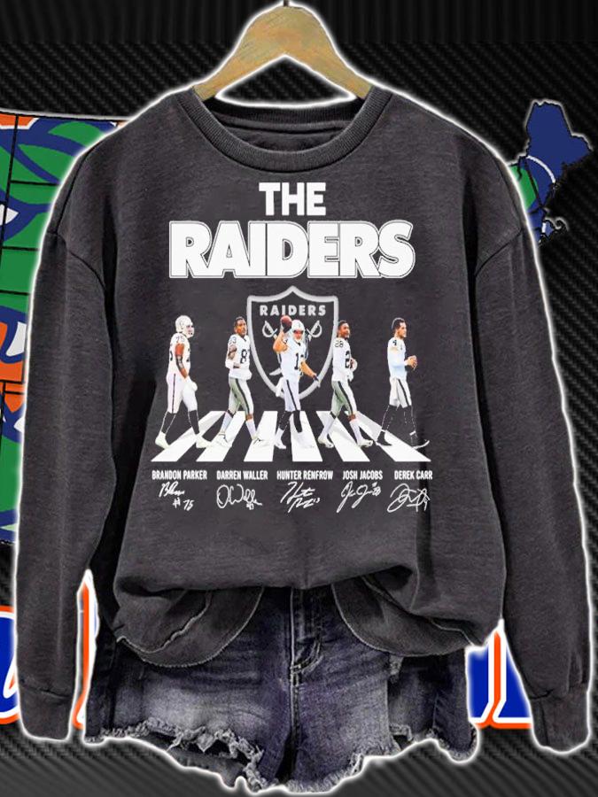 The Raiders Abbey Road Signatures Shirt t-shirt