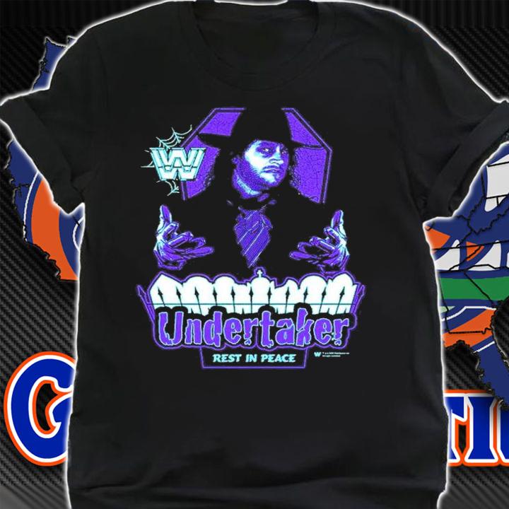 The Undertaker Neon Collection shirt t-shirt shirt