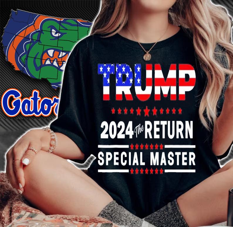 Trump Special Master 2024 Election Pro Trump MAGA Us Flag T-Shirt t-shirt woman shirt