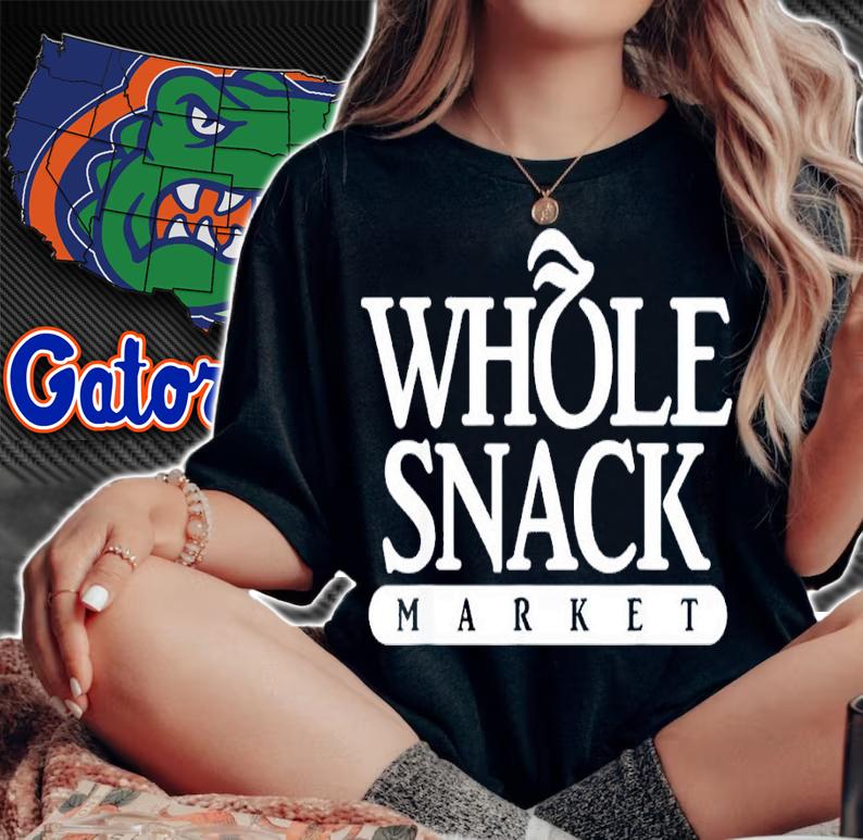 Whole Snack Market Apparel T-shirt t-shirt