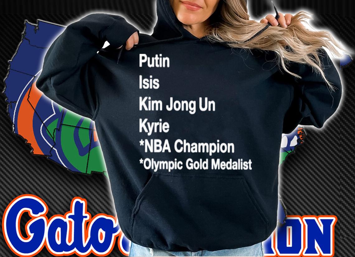 Dave Portnoy Putin Isis Kim Jong Un Kyrie Naba Champion Olympic Gold Medalist T-Shirt t-shirt hoodie