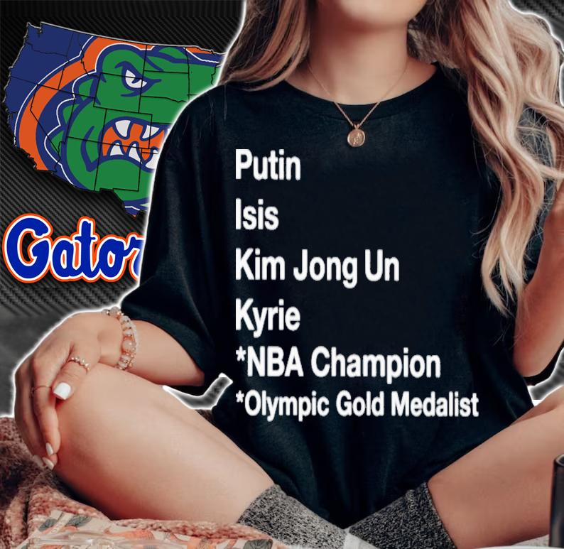 Dave Portnoy Putin Isis Kim Jong Un Kyrie Naba Champion Olympic Gold Medalist T-Shirt t-shirt woman shirt