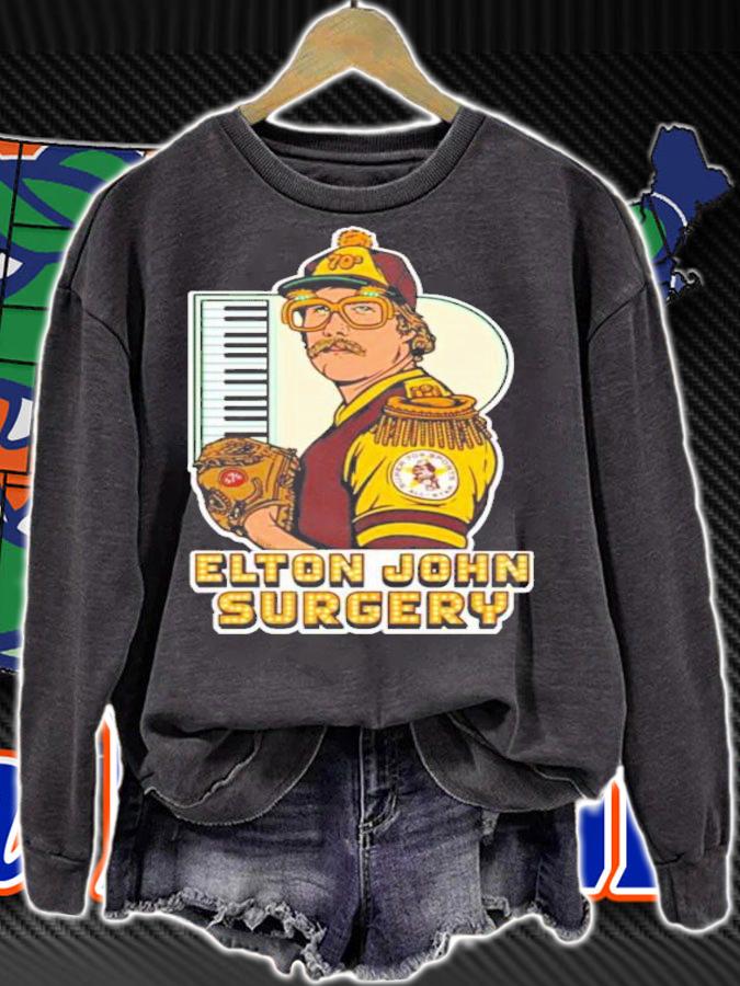 Elton John Surgery Sports T-Shirt t-shirt