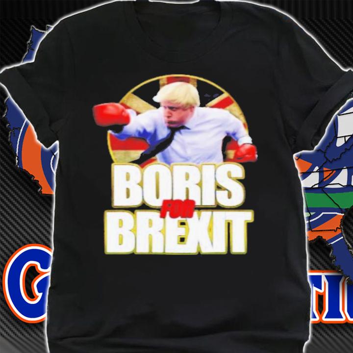 Funny Boris Johnson For Brexit T-Shirt t-shirt