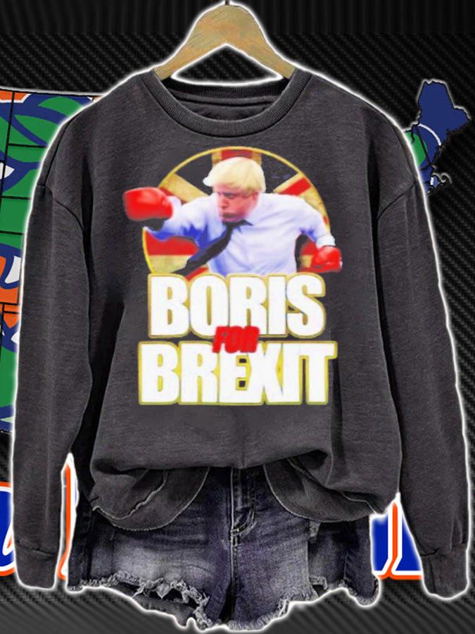 Funny Boris Johnson For Brexit T-Shirt t-shirt