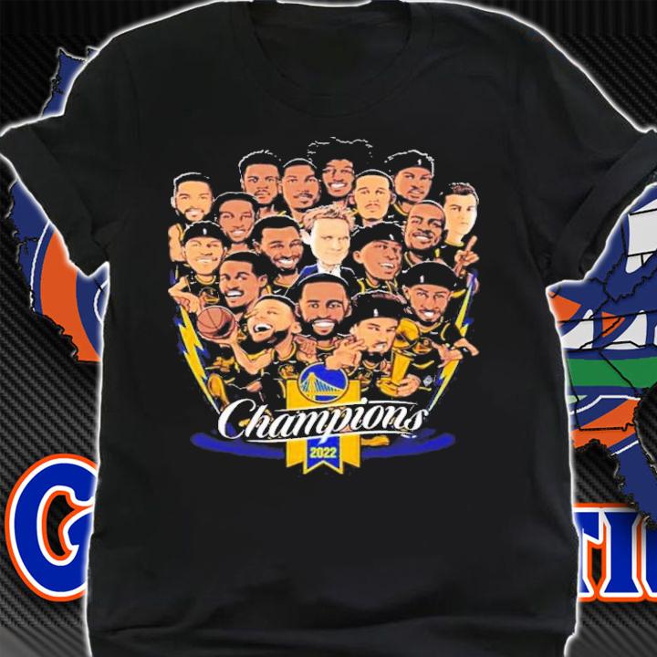 Golden State Warriors The Dubs Are 2022 NBA Champs T-Shirt t-shirt