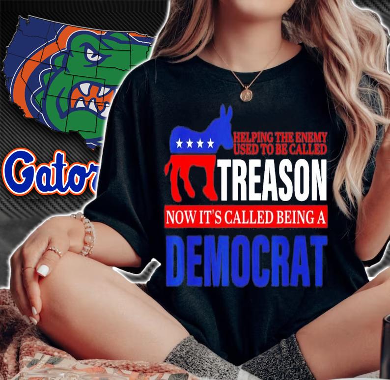Helping The Enemy Used To Be Called Treason Apparel T-Shirt t-shirt woman shirt