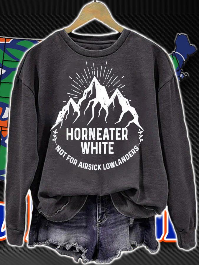 Horneater White Not For Airsick Lowlanders T-Shirt t-shirt sweatshirt