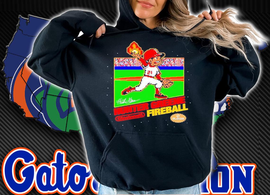 Hunter Greene Cincinnati Fireball Signature Shirt t-shirt hoodie