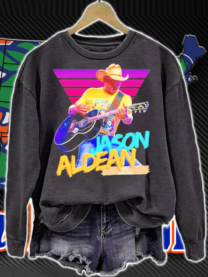 Jason Aldean Vintage Retro Shirt t-shirt sweatshirt