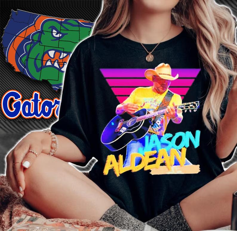 Jason Aldean Vintage Retro Shirt t-shirt woman shirt