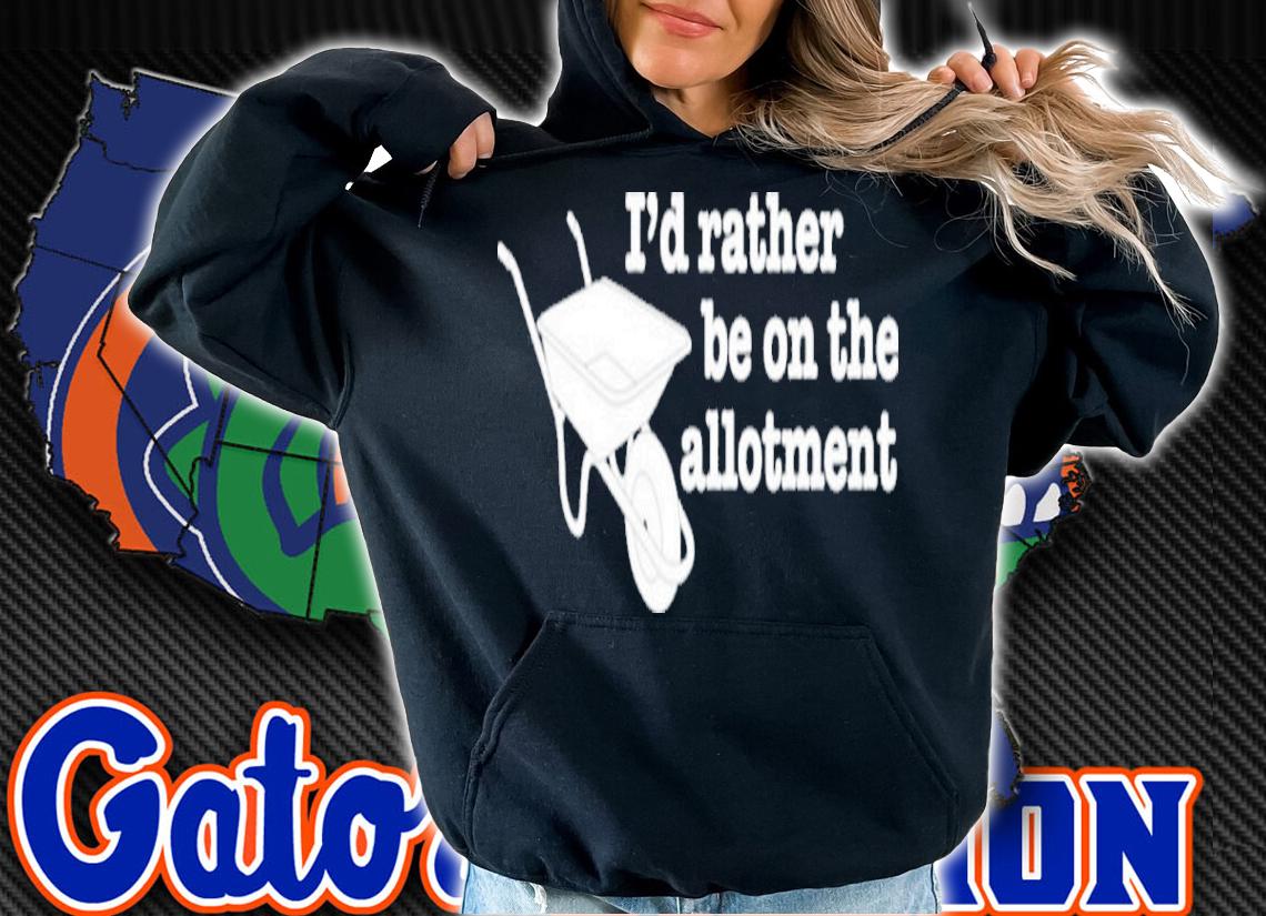 Jeremy Corbyn I'd Rather Be On The Allotment Shirt t-shirt hoodie