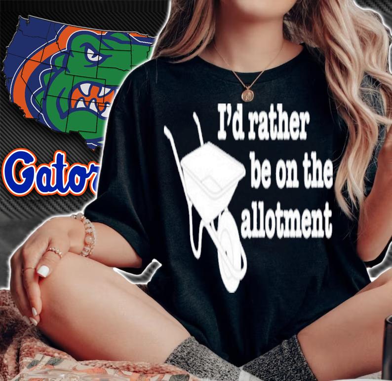 Jeremy Corbyn I'd Rather Be On The Allotment Shirt t-shirt woman shirt