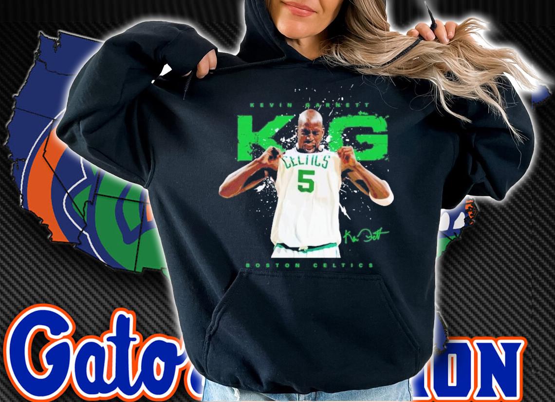 Kevin Garnett Boston Celtics Basketball Shirt t-shirt hoodie
