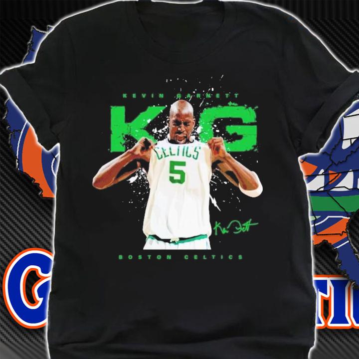 Kevin Garnett Boston Celtics Basketball Shirt t-shirt shirt