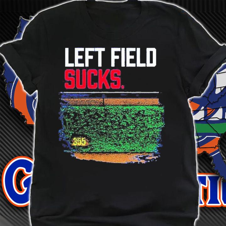 Left Field Sucks Chicago Northside Chicago Baseball T-Shirt t-shirt