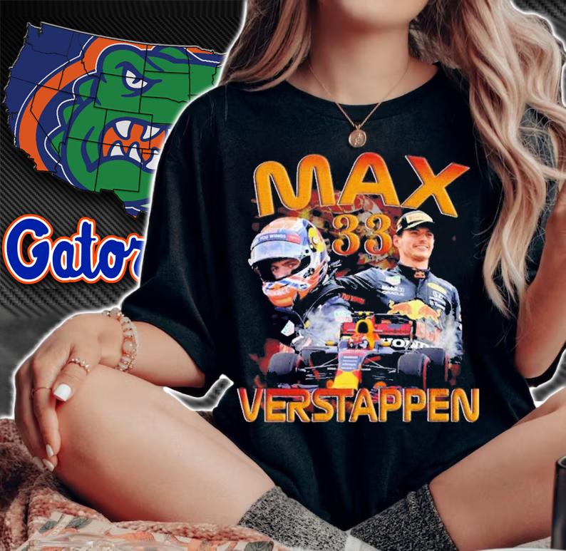 Max Verstappen Racing 90s Bull F1 T-Shirt t-shirt