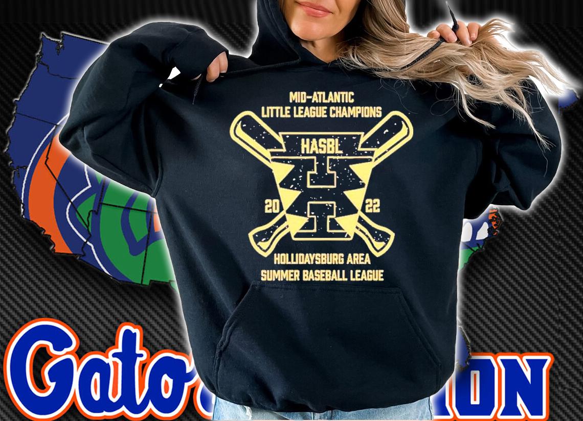 Mid-Atlantic Little League Champions Hollidaysburg Area Summer Baseball League 2022 Shirt t-shirt