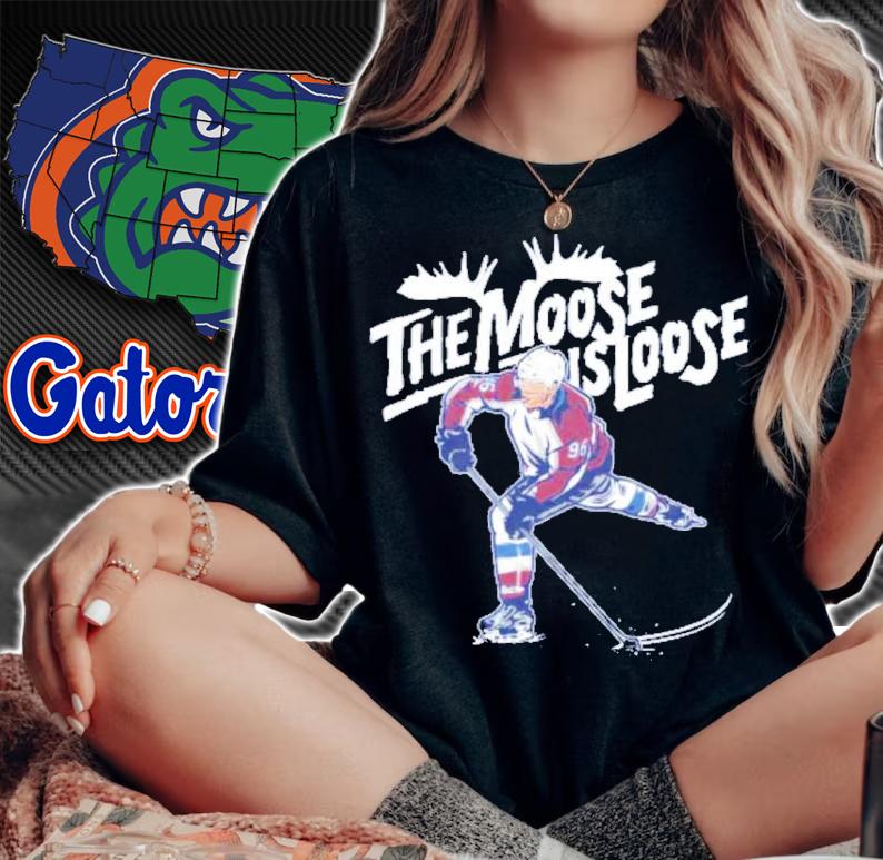 Mikko Rantanen Moose Is Loose 2022 Stanley Cup Champions T-Shirt t-shirt woman shirt