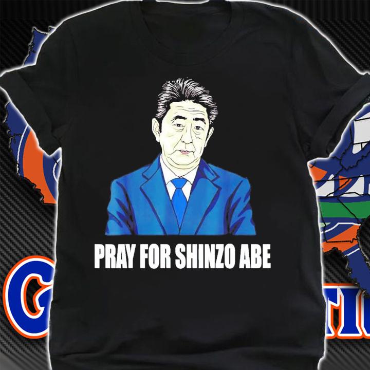 Pray For Shinzo Abe Japan T-Shirt t-shirt