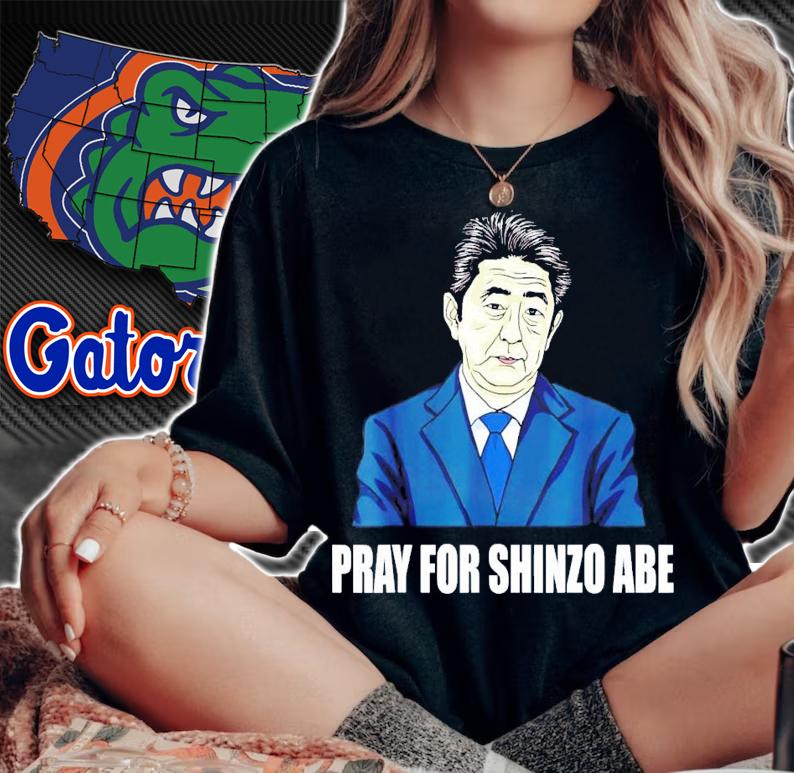 Pray For Shinzo Abe Japan T-Shirt t-shirt