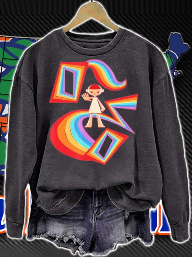 Rainbows Stranger Things 4 Eleven Cartoon Shirt t-shirt