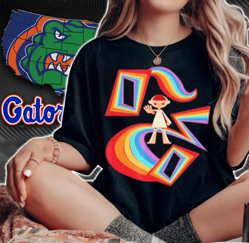 Rainbows Stranger Things 4 Eleven Cartoon Shirt t-shirt