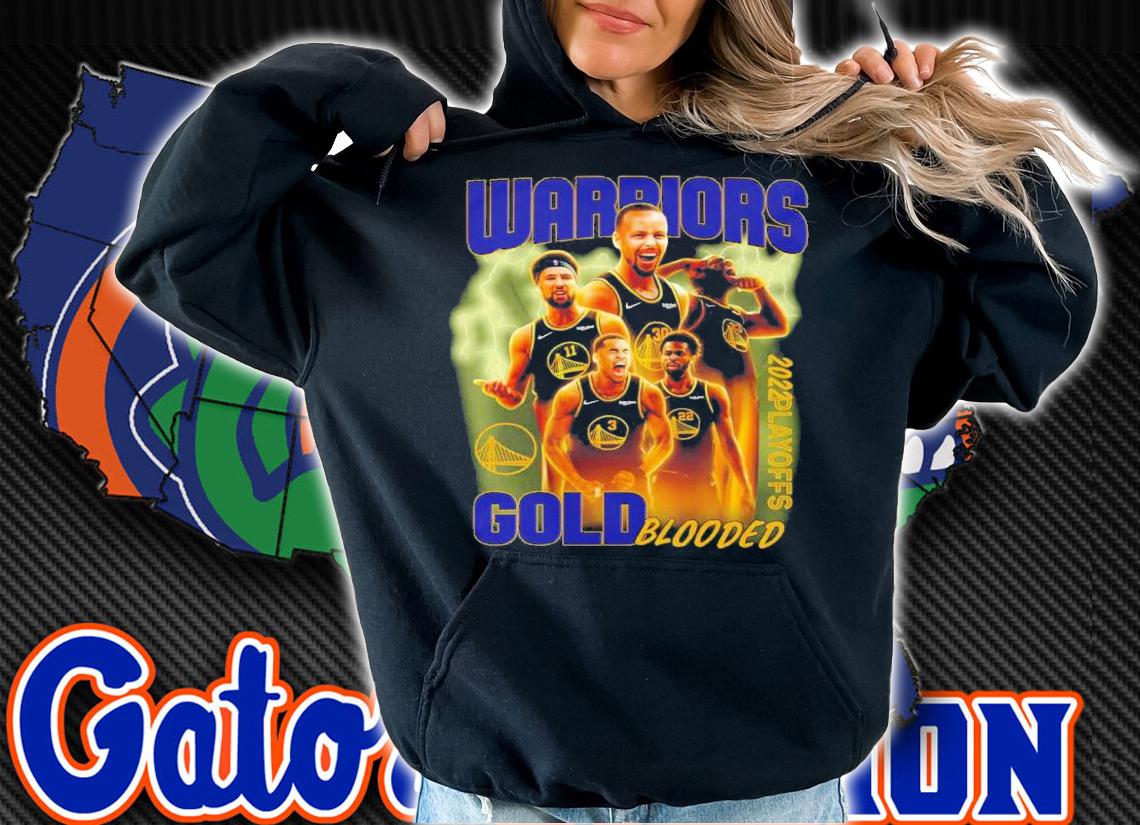NBA Finals Golden State Warriors Gold Blooded Team T-Shirt t-shirt