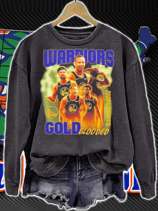 NBA Finals Golden State Warriors Gold Blooded Team T-Shirt t-shirt