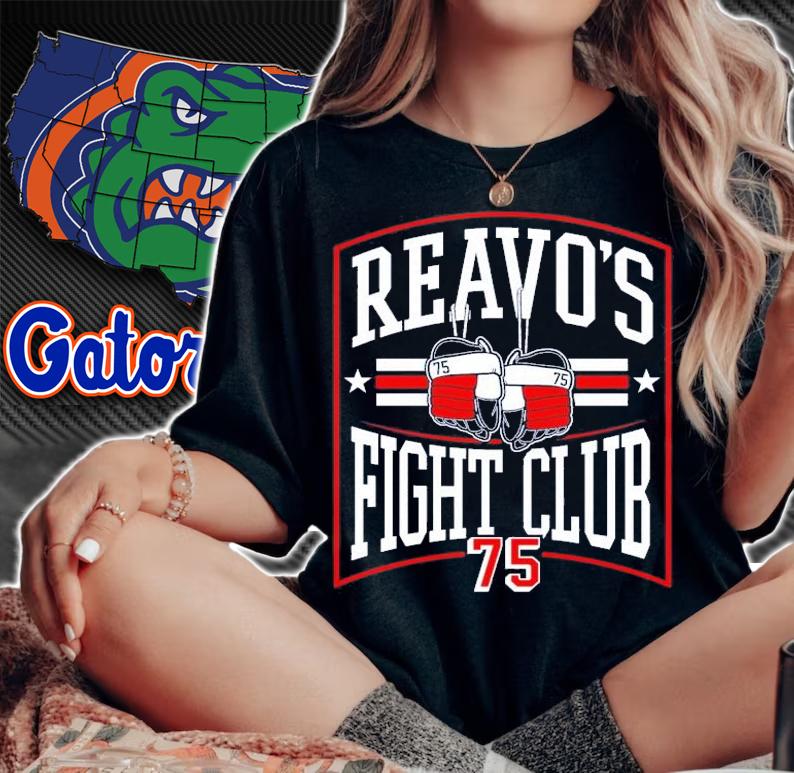 New York Rangers Reavos Fight Club T-Shirt t-shirt woman shirt