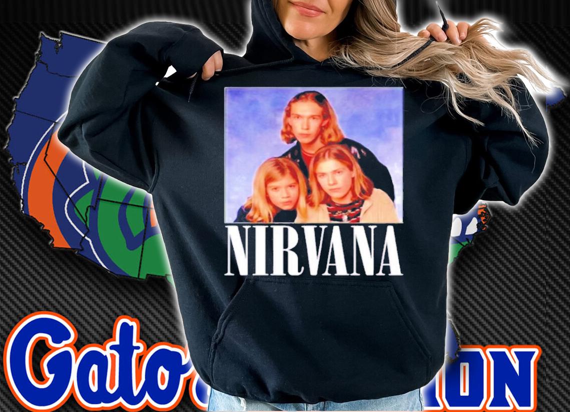 Nirvana Hanson 90s 1993 Band Tour Shirt t-shirt