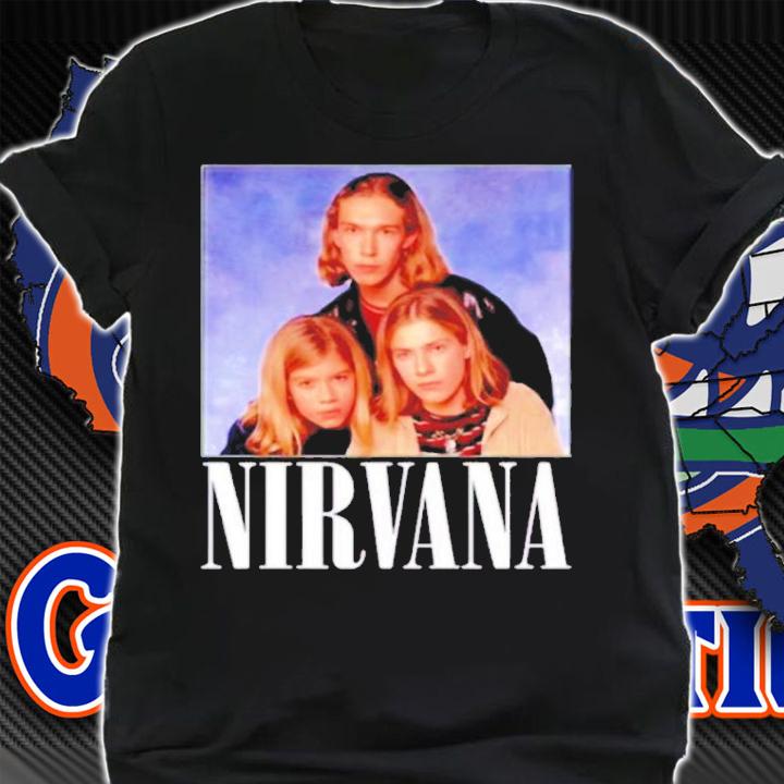 Nirvana Hanson 90s 1993 Band Tour Shirt t-shirt