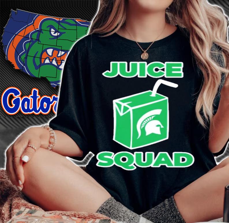 Nudge Printing Juice Squad Shirt t-shirt woman shirt