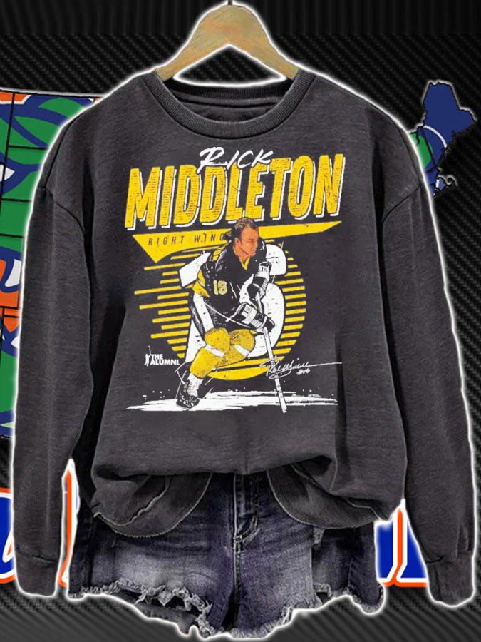 Rick Middleton Boston Comet Hockey T-Shirt t-shirt