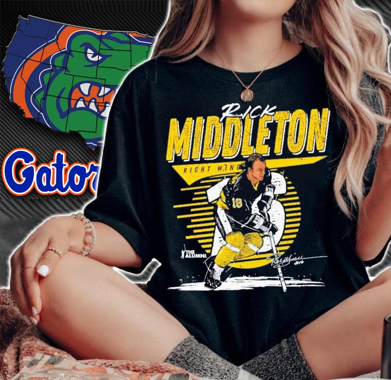 Rick Middleton Boston Comet Hockey T-Shirt t-shirt