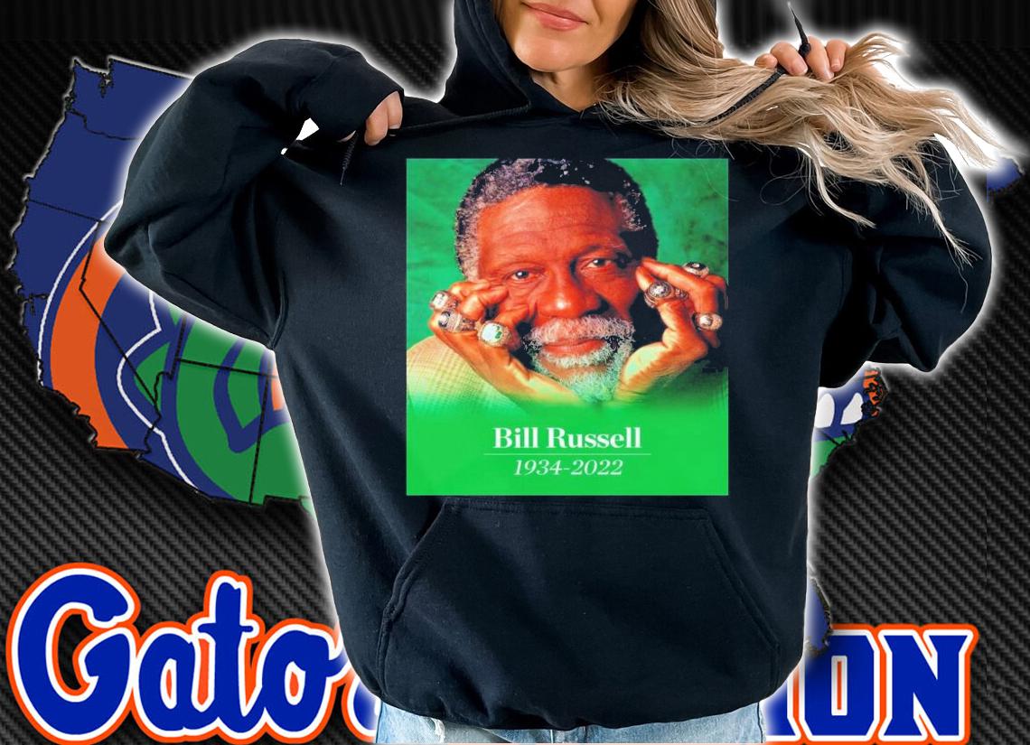 RIP Bill Russell 1934-2022 Legends Never Die Shirt t-shirt