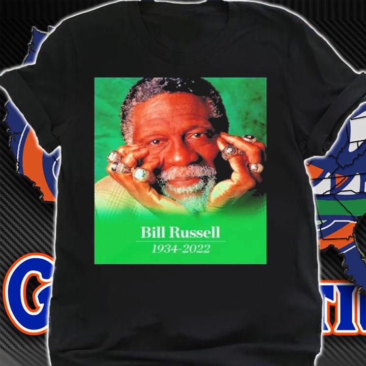 RIP Bill Russell 1934-2022 Legends Never Die Shirt t-shirt