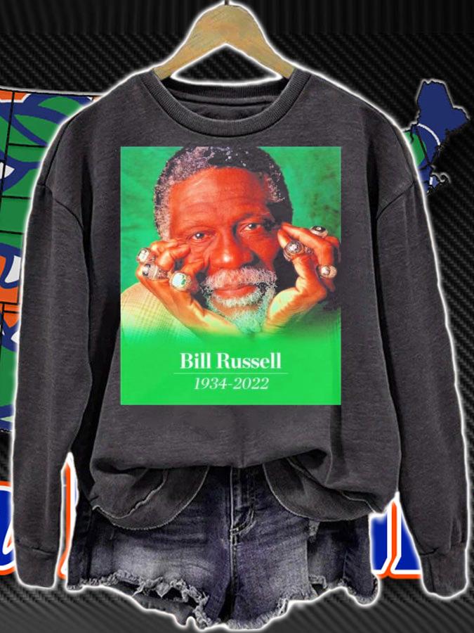RIP Bill Russell 1934-2022 Legends Never Die Shirt t-shirt