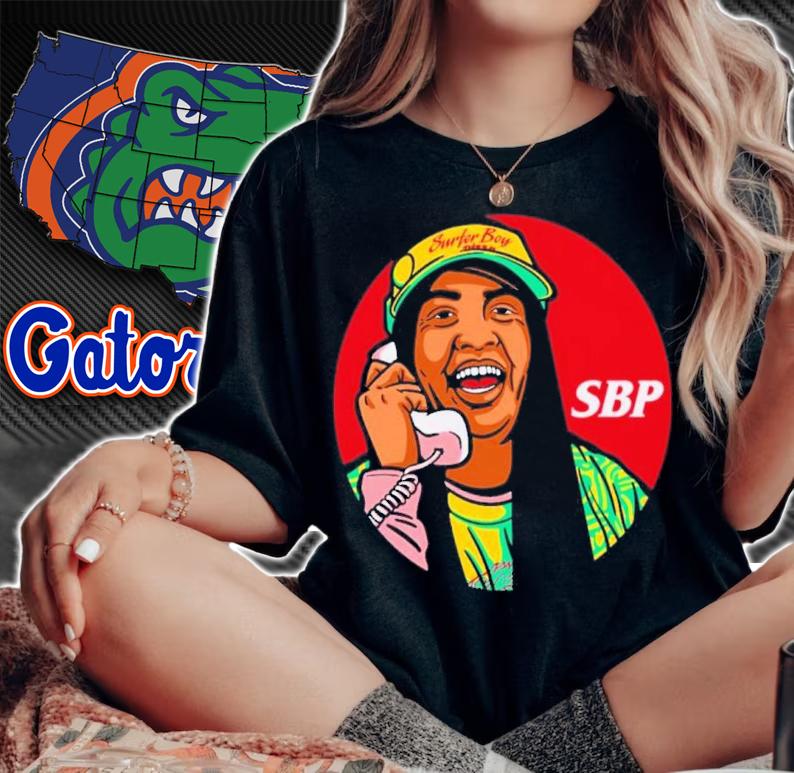 SBP Surf's Up Surfer Boy Pizza Shirt t-shirt