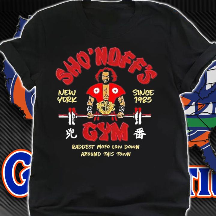 Sho Nuff Gym New York Since 1985 shirt t-shirt shirt