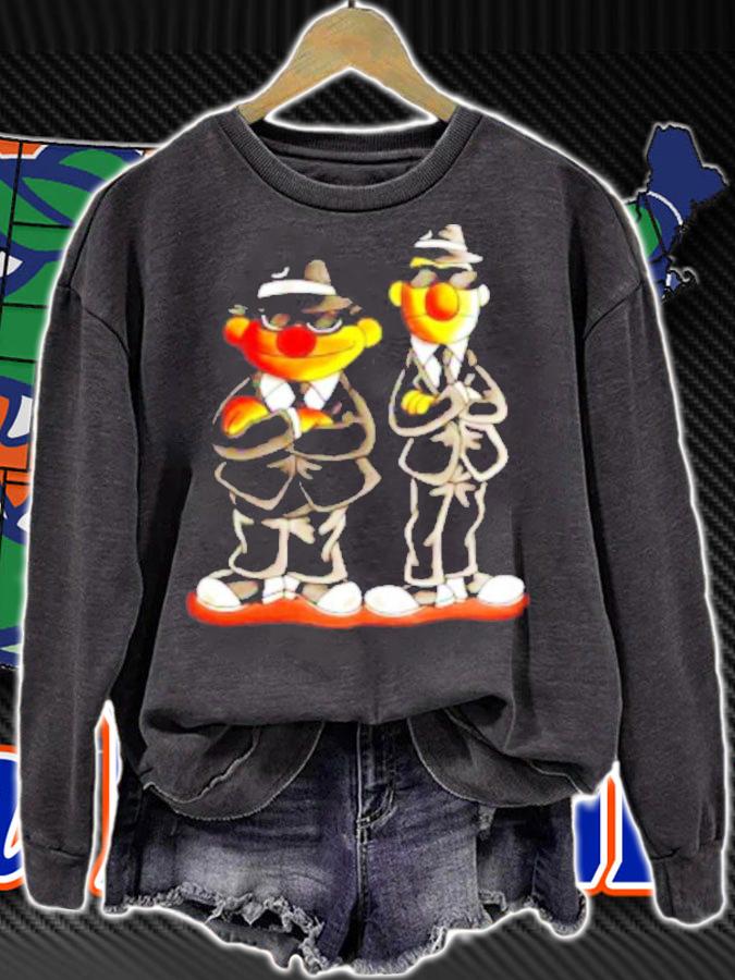 Taehyung Bert And Ernie Blues Brothers Shirt t-shirt