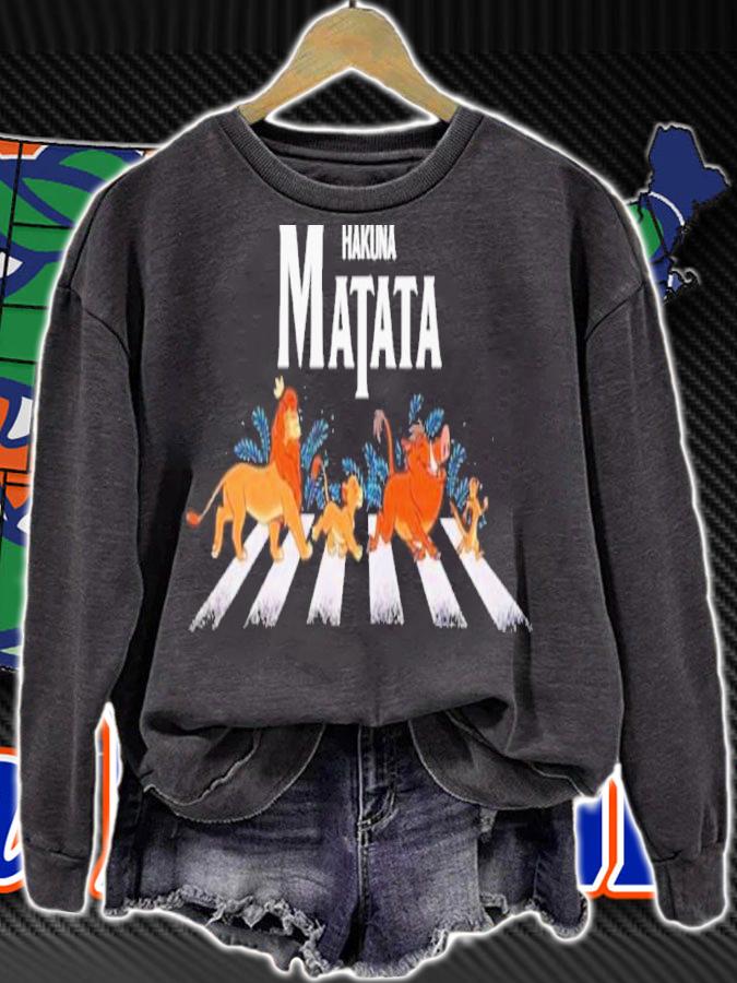 The Hakuna Matata Abbey Road Shirt t-shirt sweatshirt