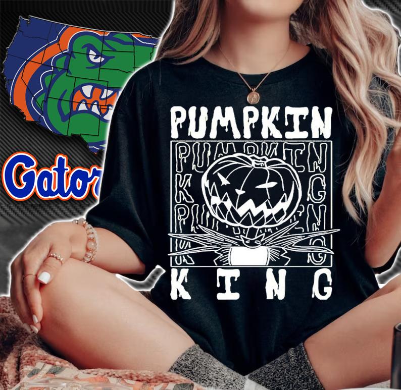 The Nightmare Before Christmas Halloween Pumpkin King shirt t-shirt
