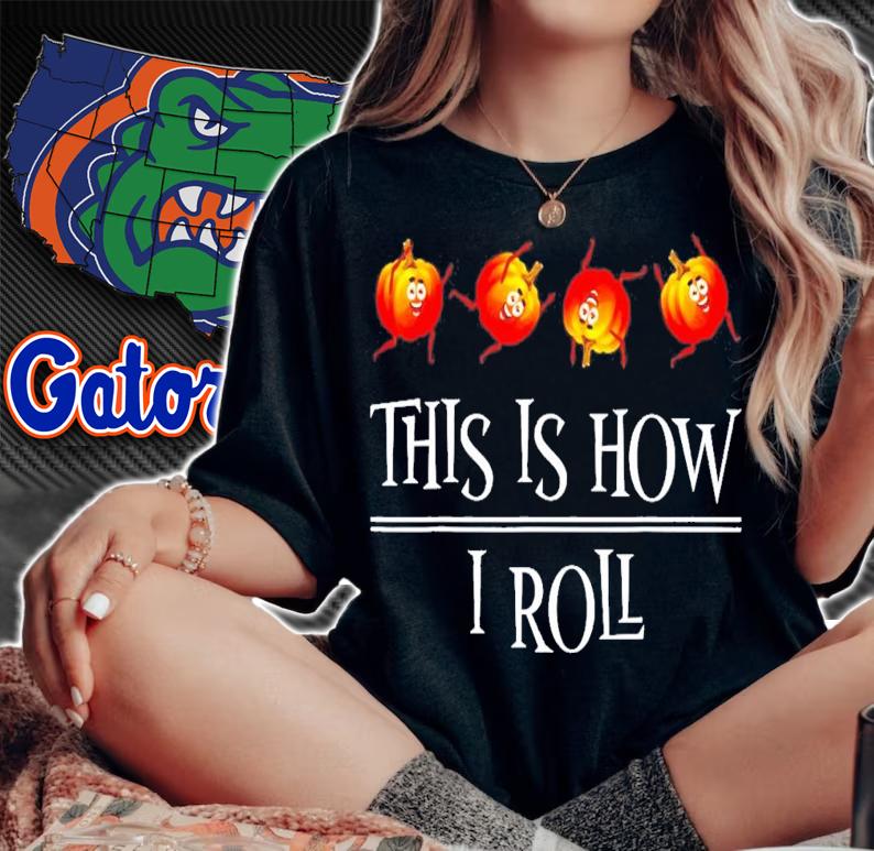 This Is How I Roll Pumpkin Fall Season Thanksgiving Halloween T-Shirt t-shirt