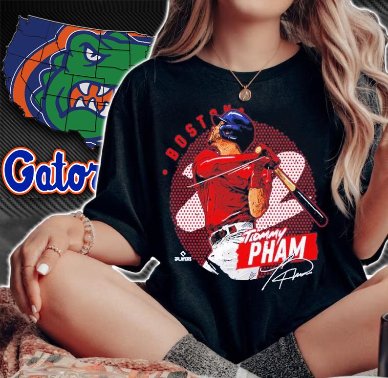 Tommy Pham Boston Dots Baseball Shirt t-shirt woman shirt